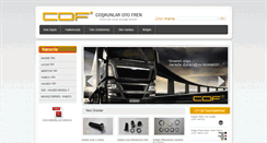 Desktop Screenshot of coskunlarotofren.com